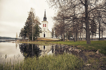 Image showing Beautifyl church scenery