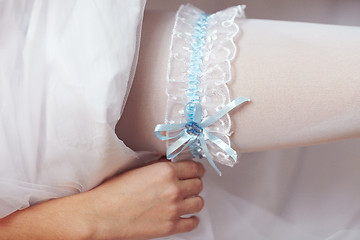 Image showing Dress bridal garters