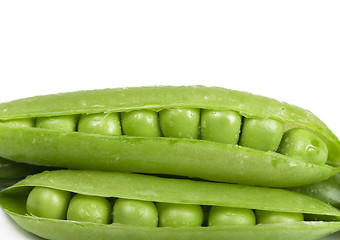 Image showing Green peas