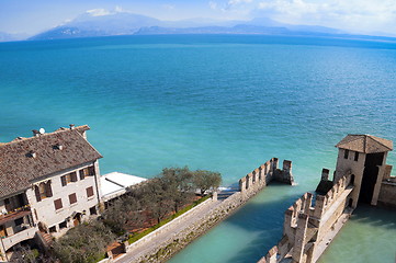 Image showing Water Castle in Sirmione