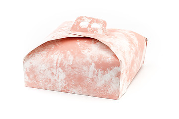 Image showing pink cake box