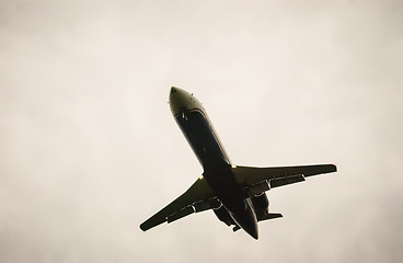 Image showing Airplane in the sky