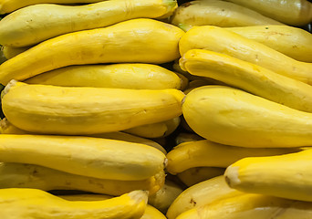 Image showing squash on display at farmers market