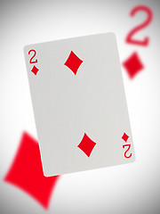 Image showing Playing card, two