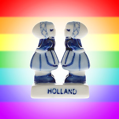 Image showing Dutch souvenir as a symbol of Holland