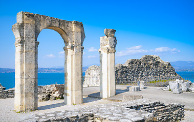 Image showing Catullus Caves in Sirmione