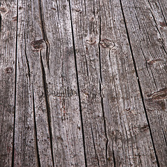 Image showing Old cracked weathered wood texture