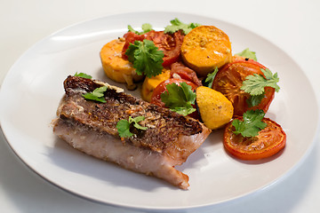 Image showing Red Snapper Filet