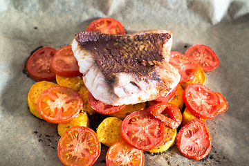 Image showing Red Snapper Filet