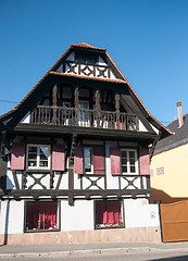 Image showing Dambach la Ville Alsace town