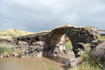 Image showing Ancient bridge ruins