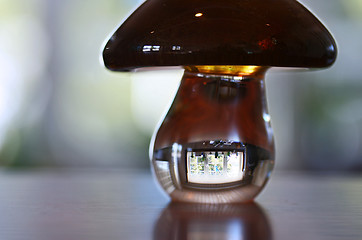Image showing glass mushroom