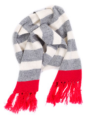 Image showing striped scarf