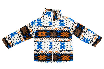 Image showing Sweater with a winter pattern