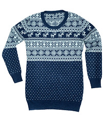 Image showing sweater with a pattern of deer