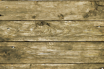 Image showing old wooden planks