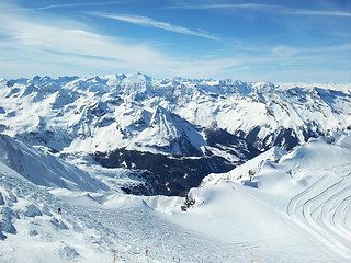 Image showing skiing resort