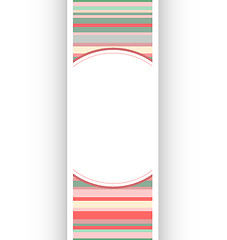 Image showing Pastel striped abstract background