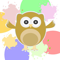 Image showing Cute Vector Owl