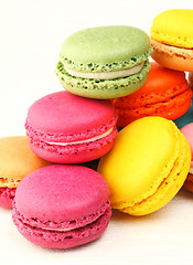 Image showing Colorful macaroone