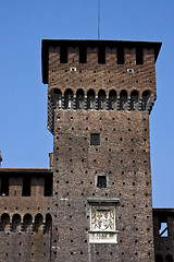 Image showing old tower castle brick 