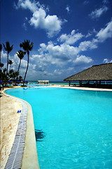 Image showing   marble and relax near the caribbean 