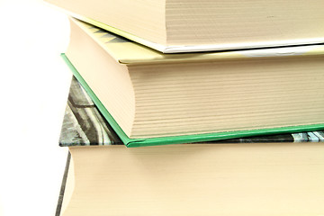 Image showing Books closeup