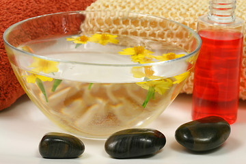 Image showing Relaxing spa therapy