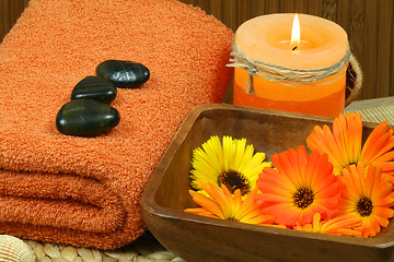 Image showing Marigold spa