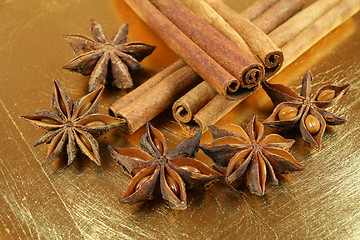 Image showing Christmas spices