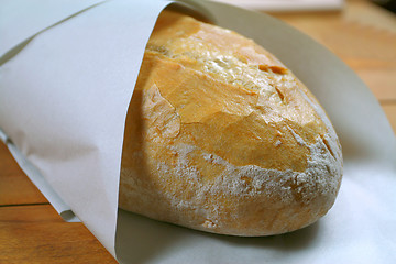 Image showing Bread in paper