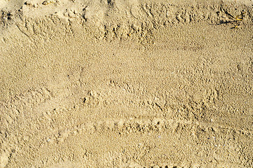 Image showing sand closeup as texture