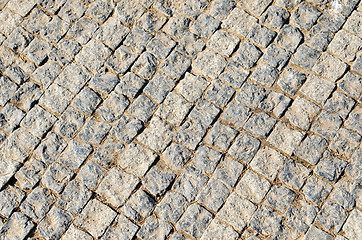 Image showing part of a concrete pavement