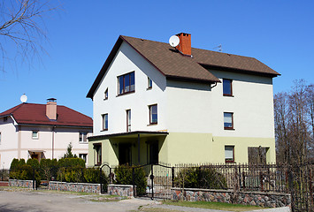 Image showing The modern house 