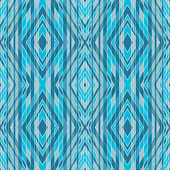 Image showing Blue-gray seamless pattern 