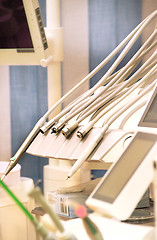 Image showing Dental clinic tools
