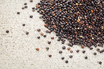 Image showing black quinoa grain 