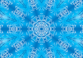 Image showing Blue abstract background