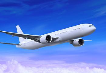 Image showing flying plane