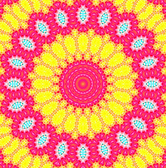 Image showing Bright abstract pattern