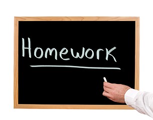 Image showing Homework