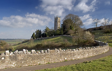 Image showing Blagdon Church2