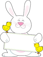 Image showing Bunny Sign