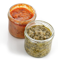 Image showing Artichoke And Red Pepper Spreads