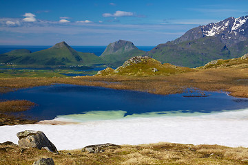 Image showing Lofoten landscape