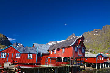 Image showing Norwegian fishing factory