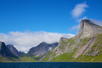 Image showing Scenic fjord