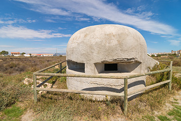 Image showing Civil war bunker