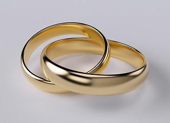 Image showing Wedding rings