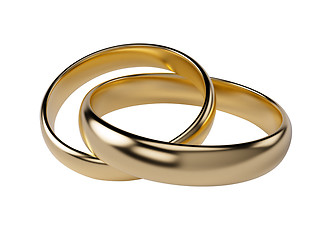 Image showing Wedding rings